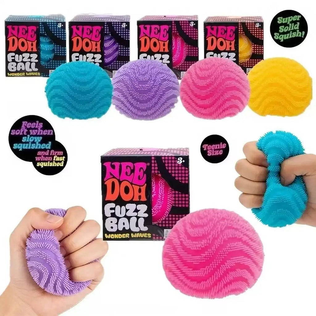 Nee Doh Fuzz Ball Series Desktop decompress Ornament Stress Relief Toys Suitable for Under Pressure Fun Soft Stress Ball gifts