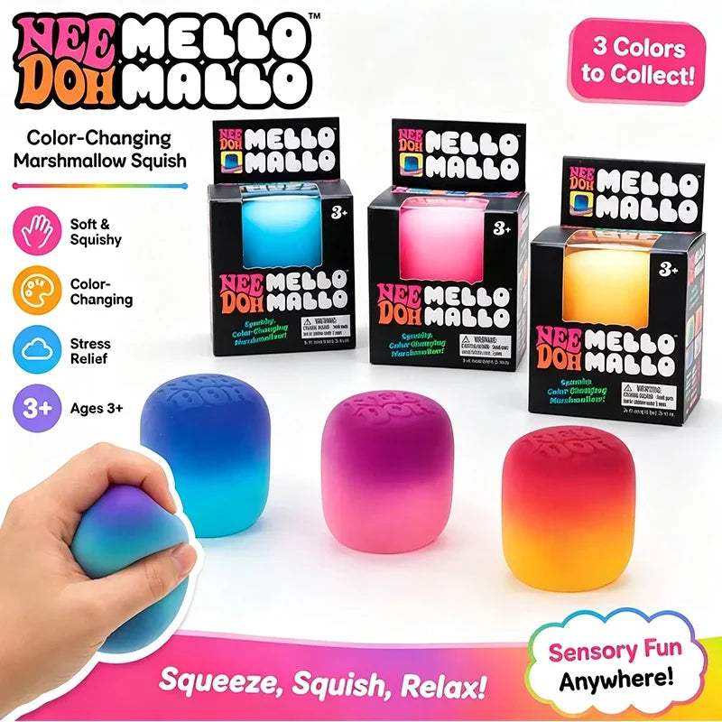 Color-Changing Marshmallow Squishy Ball