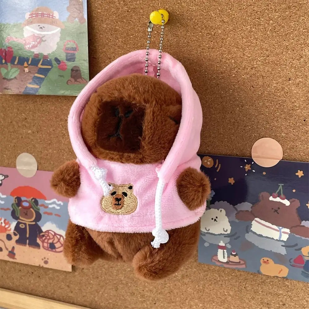 Capybara Hoodie Plush Toy