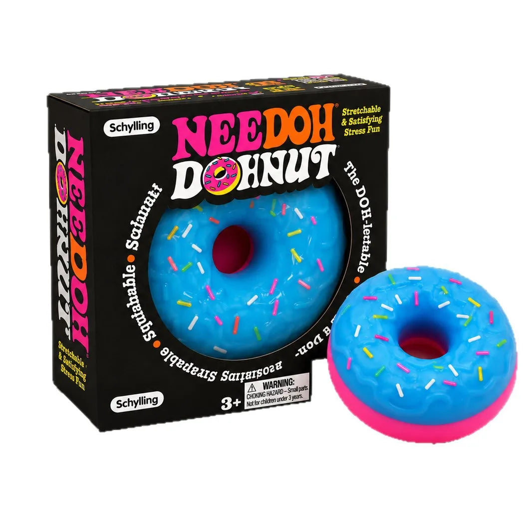NeeDoh Donut Squishy – Pinch & Rebound Stress Relief Toy