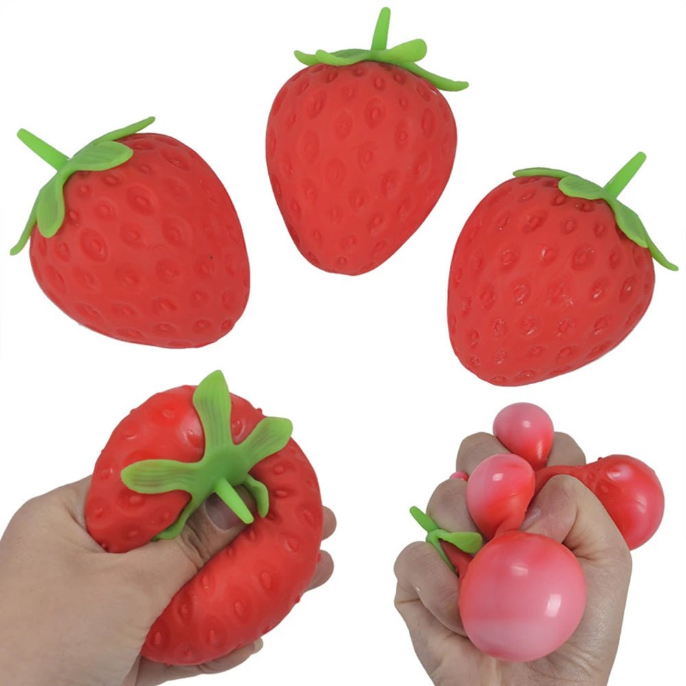 🍑🍓🌵🍉 Jumbo Fruit Squishy — Pick Your Favorite!