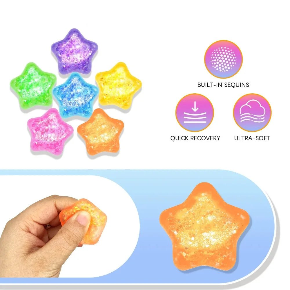 Glitter Star Squishy