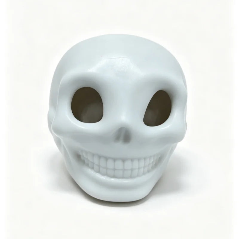 Halloween Squeeze Skull Fidget Toy – Gross Stress Ball with Blood & Maggots (1 or 2 Pack)