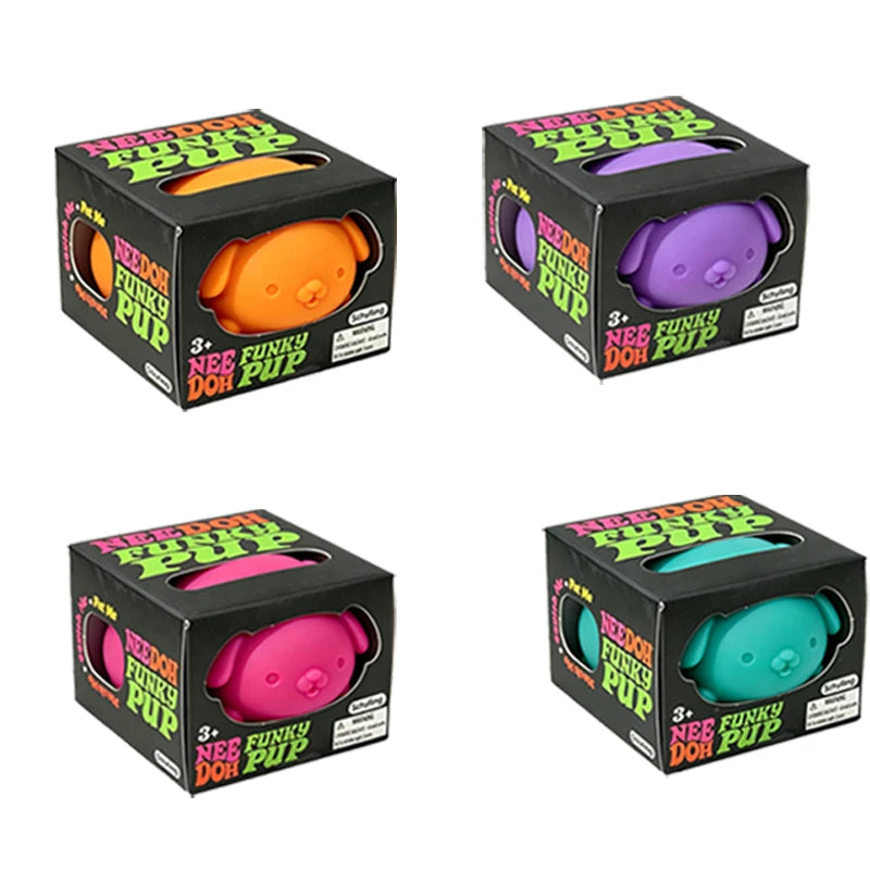 NeeDoh  Funky Pups Squishy Fidget Toy