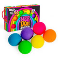 Teenie NeeDoh Rainbow Stress Balls — 6-Pack Squishy Anxiety Relief Set