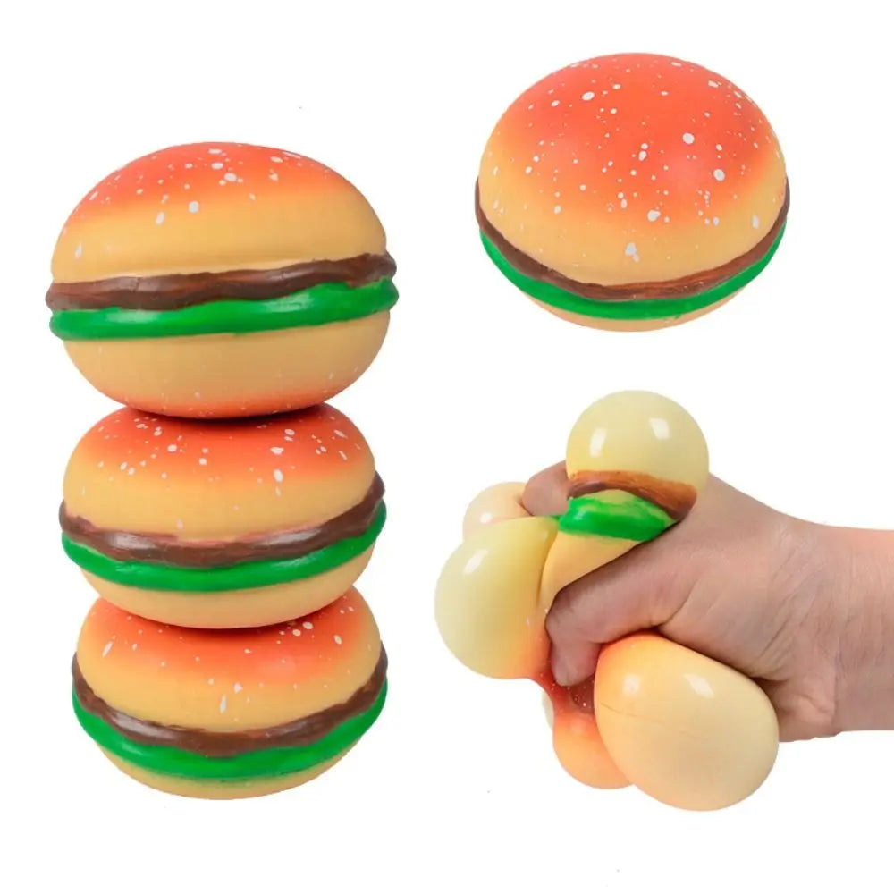 Hamburger Squishy Stress Ball