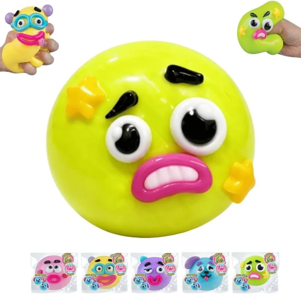 NeeDoh Smushers Curiosities | DIY Dog Face Swap Squishy | Stress Relief Squeeze Toy 🐶🫨