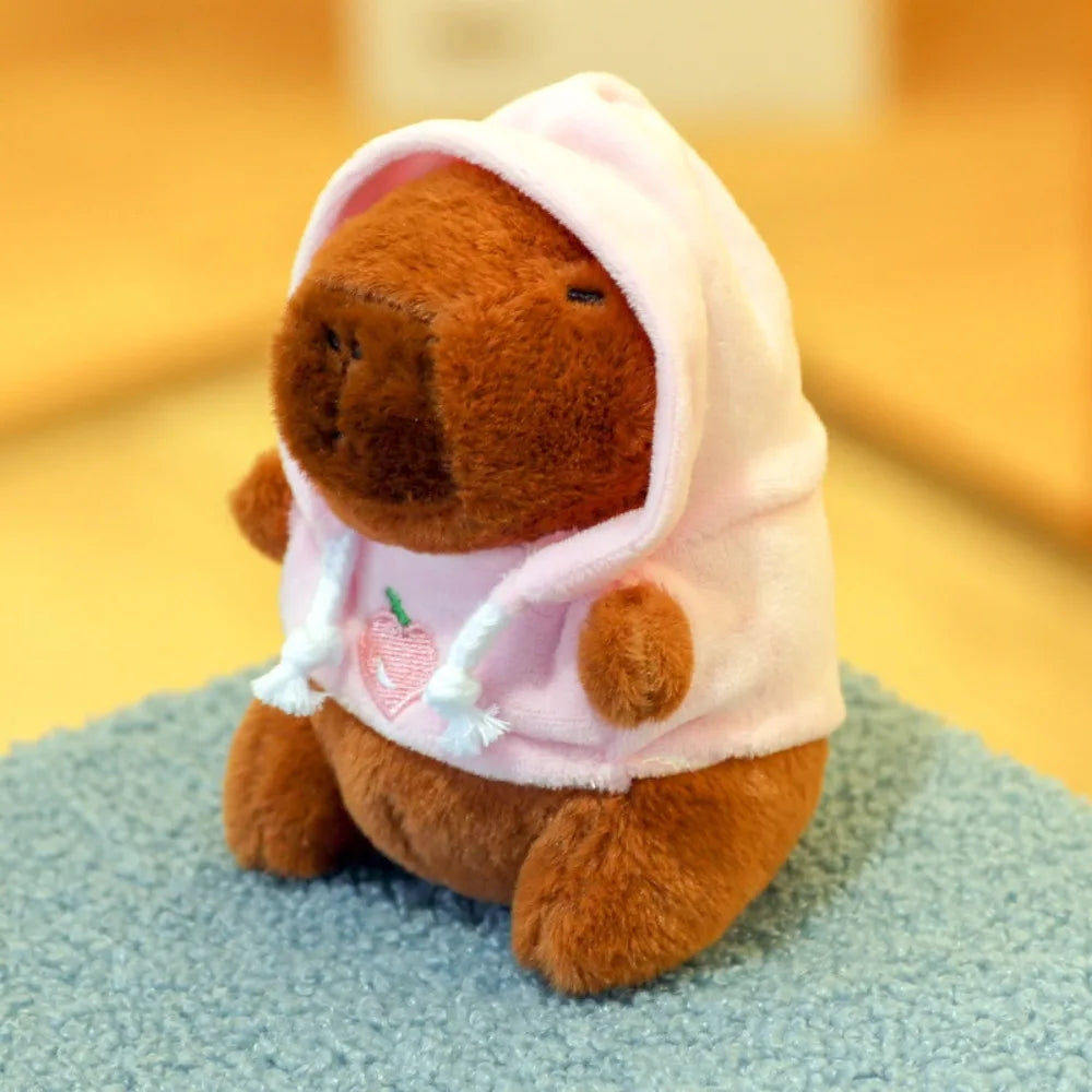 Capybara Hoodie Plush Toy