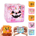 Halloween Squishy Ice Cube Toy | Ghost, Pumpkin & More | Slow Rise Stress Relief🎃