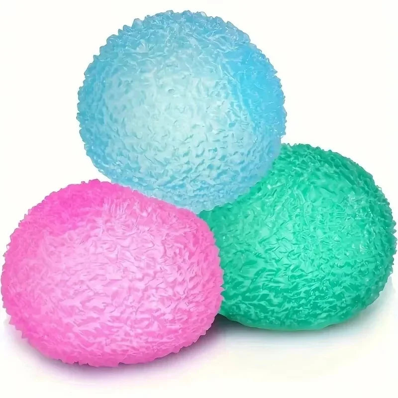 Transparent Ice Ball Maltose Squishy