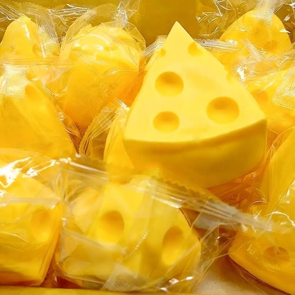 🧀 Cheese, Butter & Chocolate Squishy Set