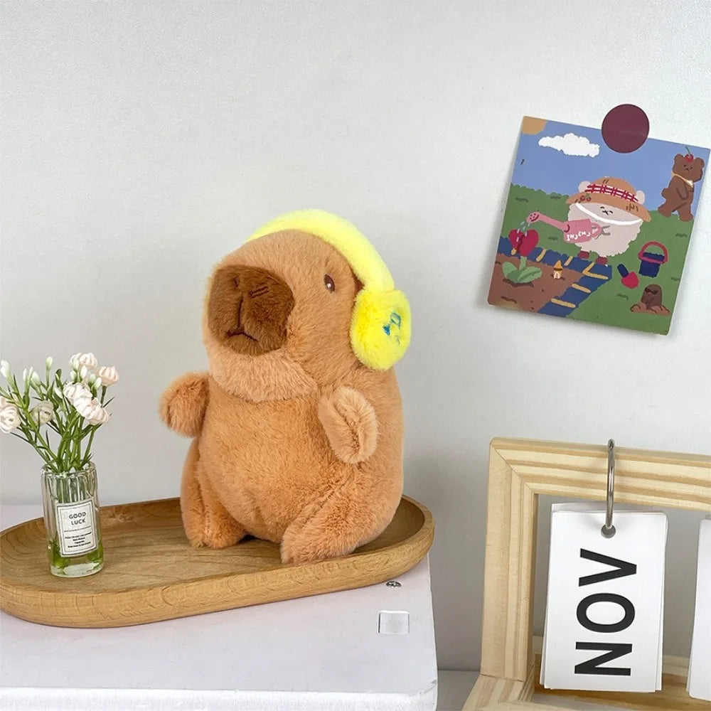 Capybara Hoodie Plush Toy