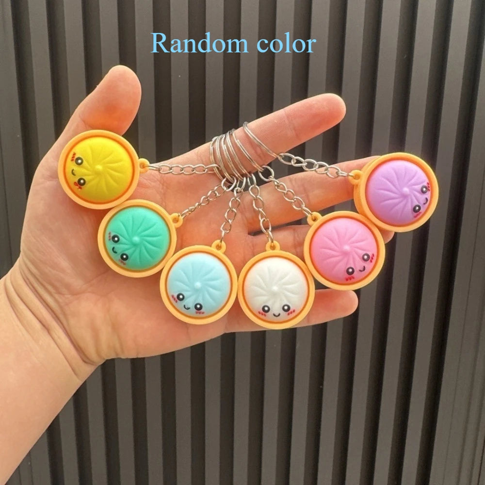 Dumpling Keychain Fidget Clickers (6, 12, 18 or 24 pcs)