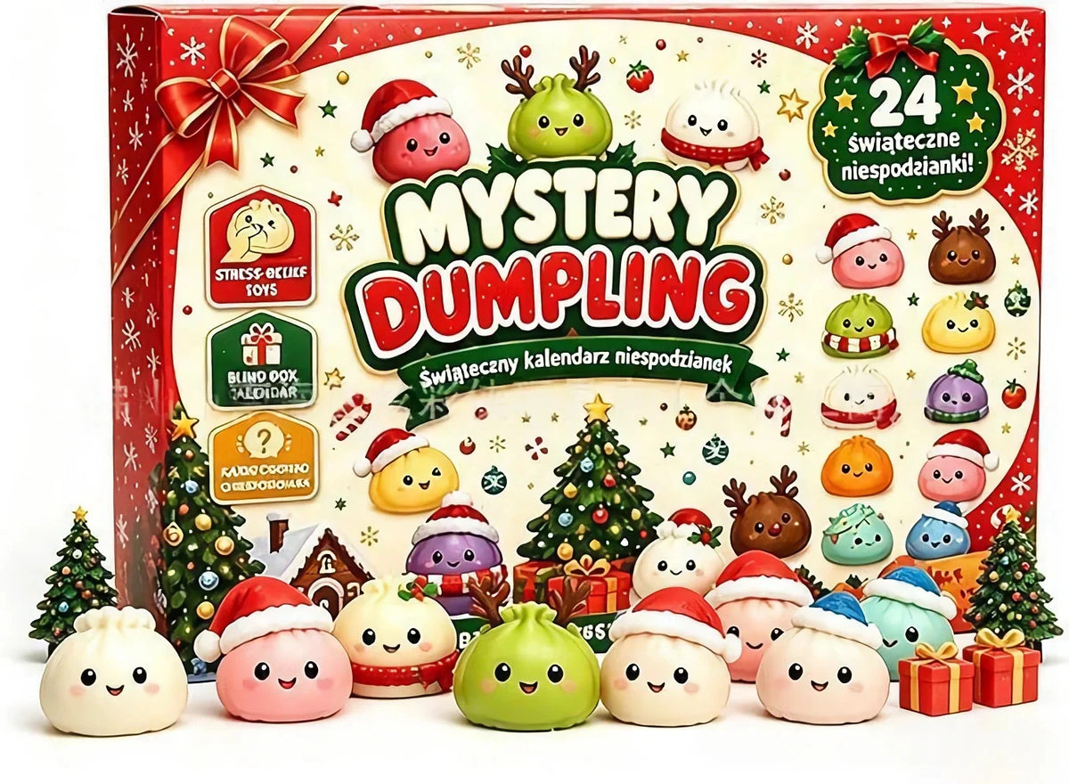 24-Day Christmas Dumpling Squishy Advent Calendar 2026
