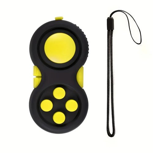 8-in-1 Fidget Pad Controller — Stress Relief Cube Toy