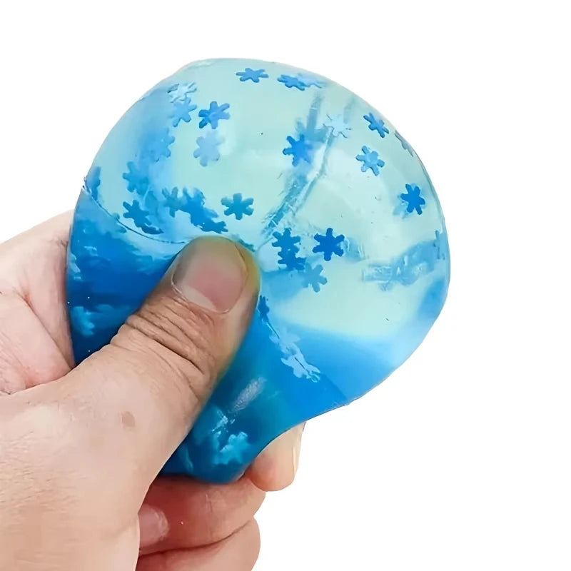 Snowflake Ice Cube Squishy