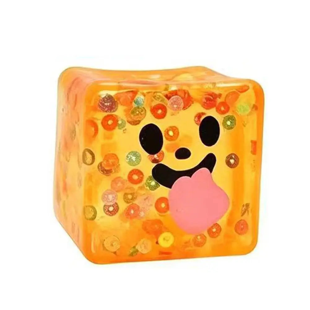Halloween Squishy Ice Cube Toy | Ghost, Pumpkin & More | Slow Rise Stress Relief🎃