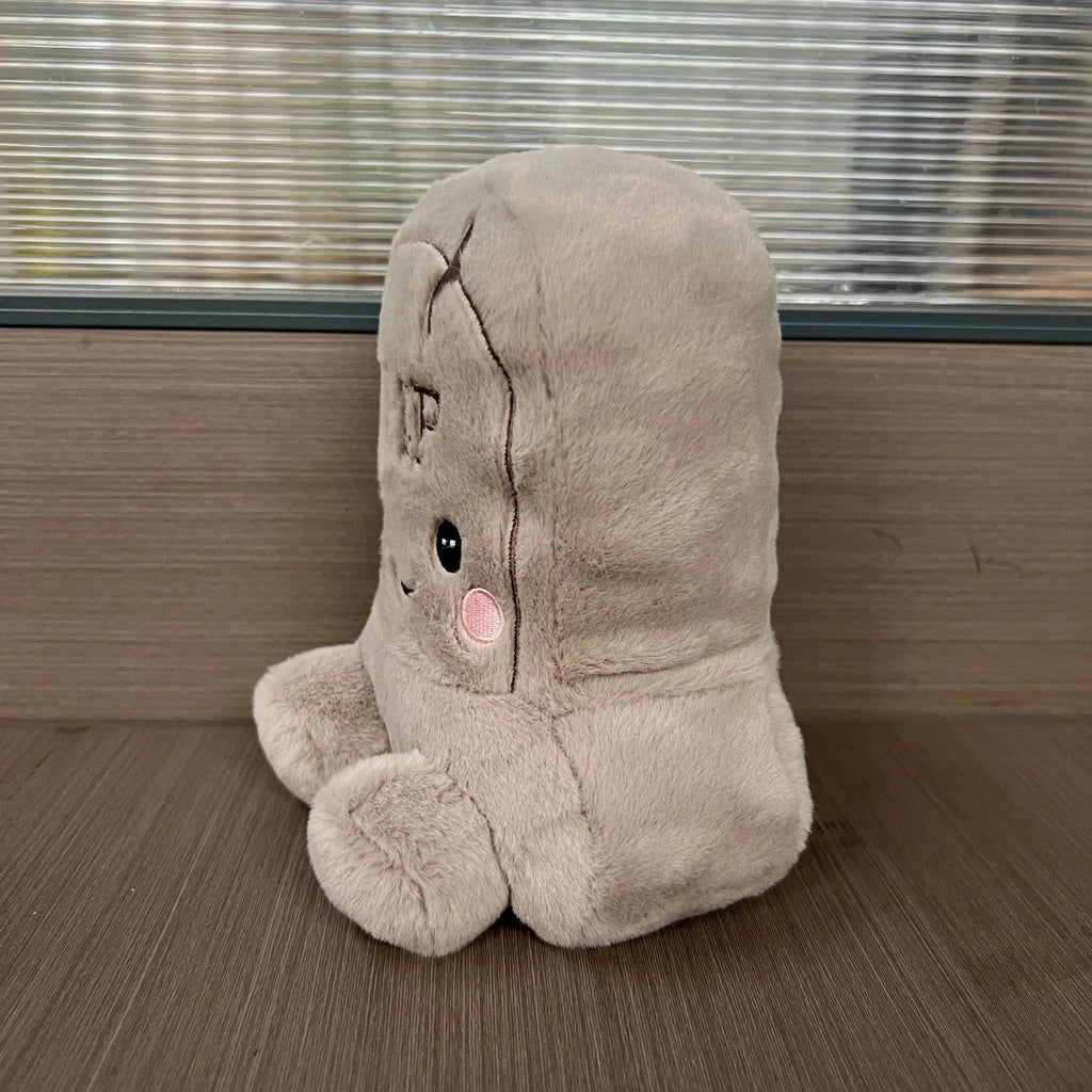 Halloween Tombstone Plushie | Kawaii Grave Stuffed Doll | Spooky Desk Decor & Gift 🧹🎃