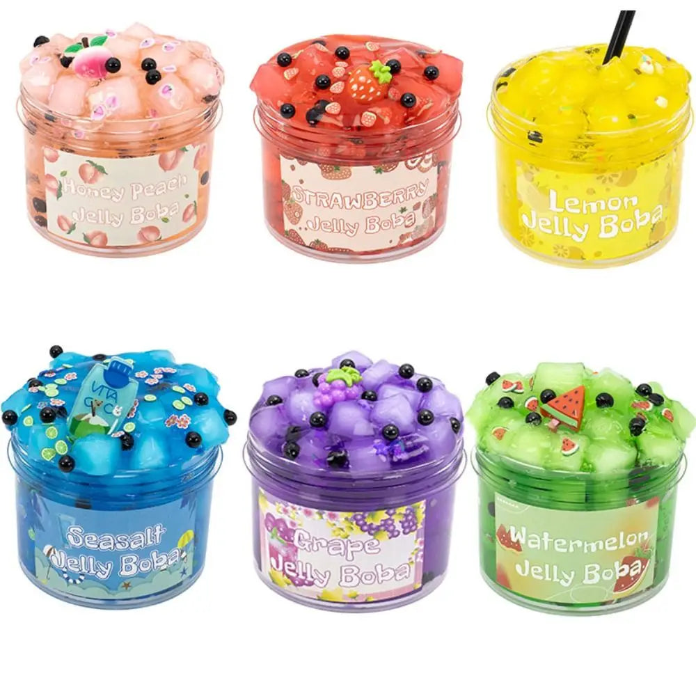 Fruit Crunchy Jelly Cube Slime