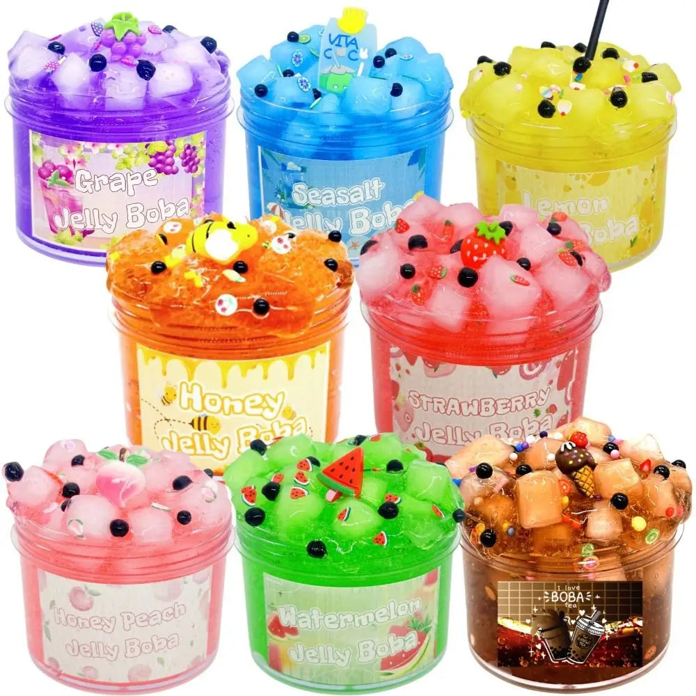 Fruit Crunchy Jelly Cube Slime