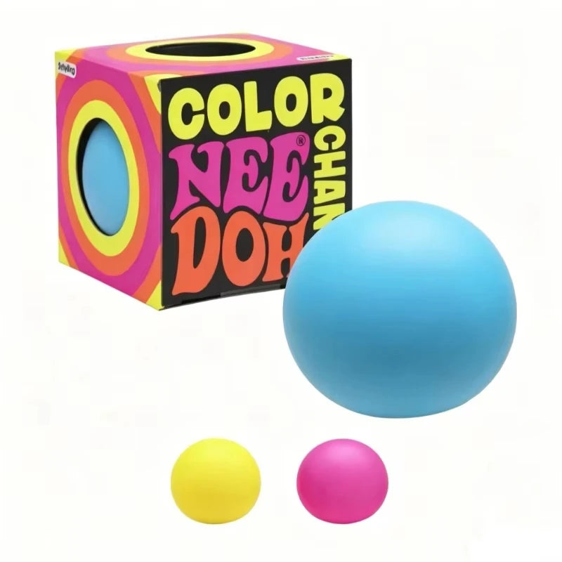 NeeDoh Extrude Color-Change Fidget Squishy | Sensory Stress Ball