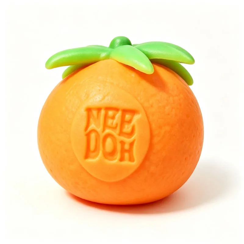NeeDoh Groovy Fruit Squishy Toy | Banana, Orange & Strawberry
