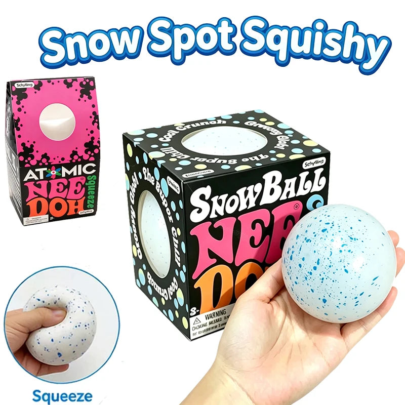 NeeDoh Snow Ball Squeeze Toy 🌨️