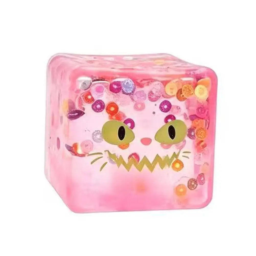 Halloween Squishy Ice Cube Toy | Ghost, Pumpkin & More | Slow Rise Stress Relief🎃