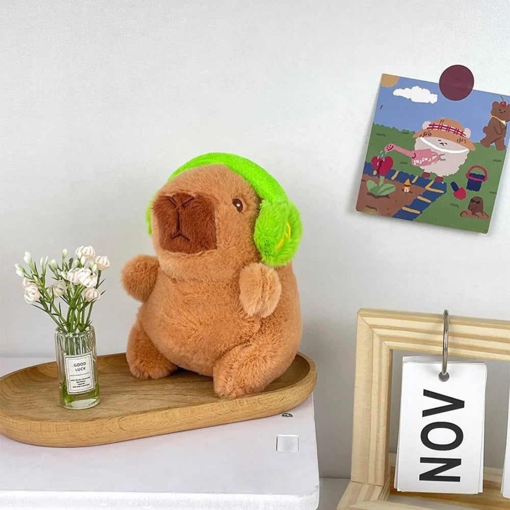Capybara Hoodie Plush Toy