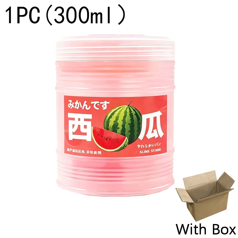 Fruit Juice Scented Clear Slime