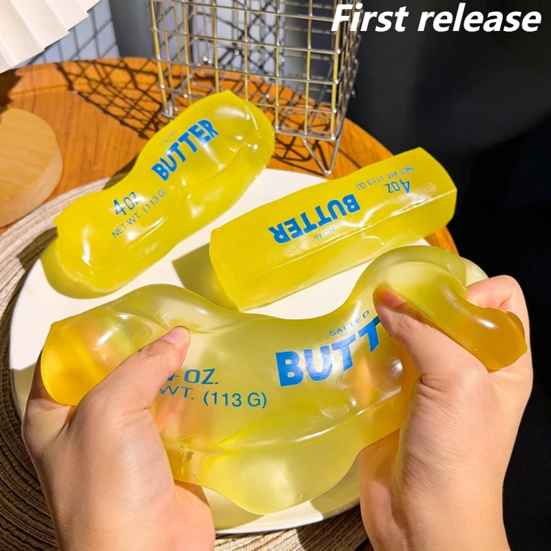 Melted Butter Stick Squishy 🧈