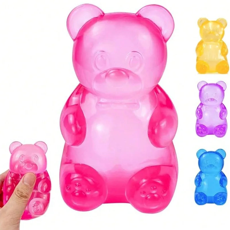 NeeDoh Gummy Bear Squishy Fidget Toy | Soft TPR