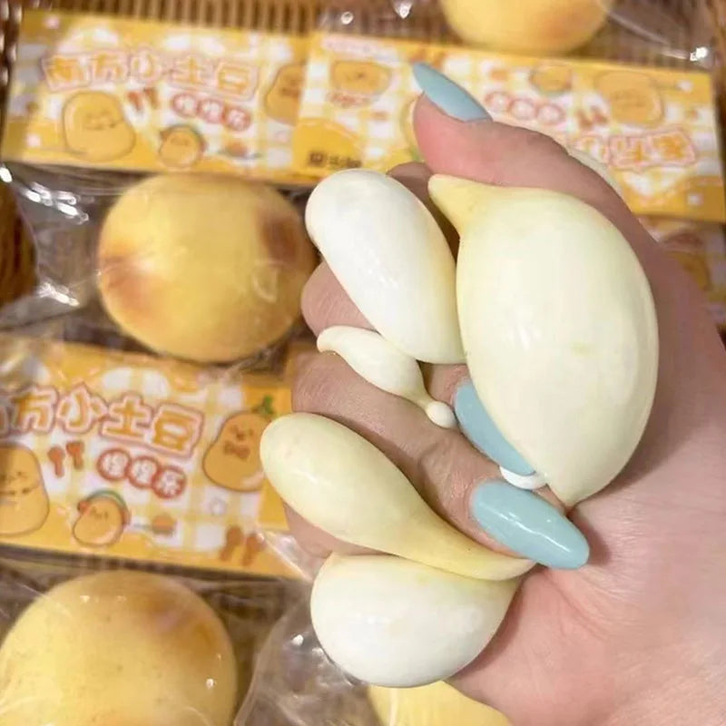 Slow-Rebound Potato Squishy Fidget Toy