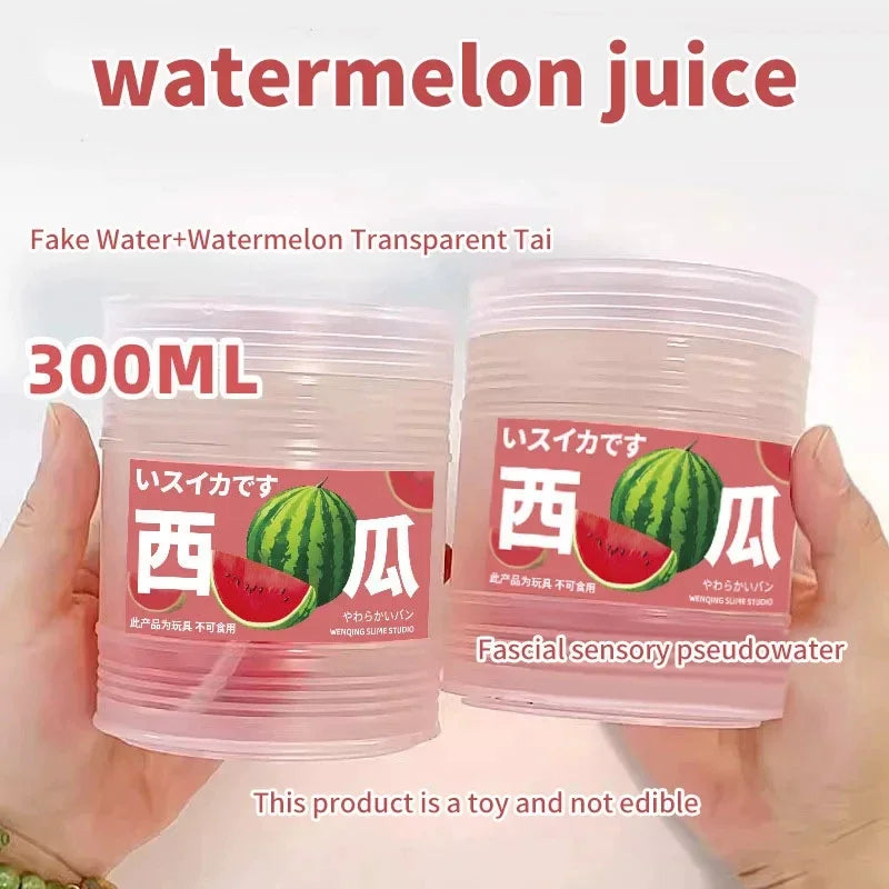 Fruit Juice Scented Clear Slime