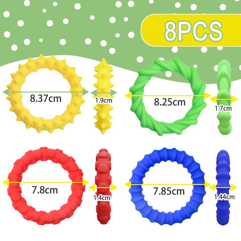 Silicone Worry Stones Fidget Toys