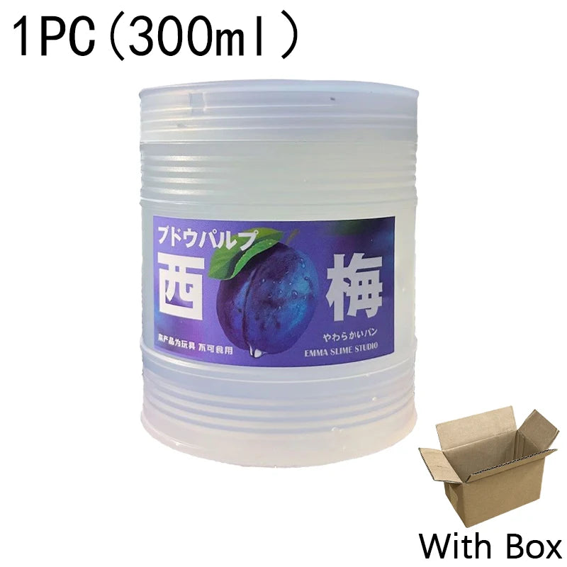 Fruit Juice Scented Clear Slime