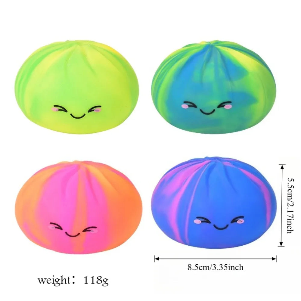 Cute Dumpling - NEON TIE DYE Squishy
