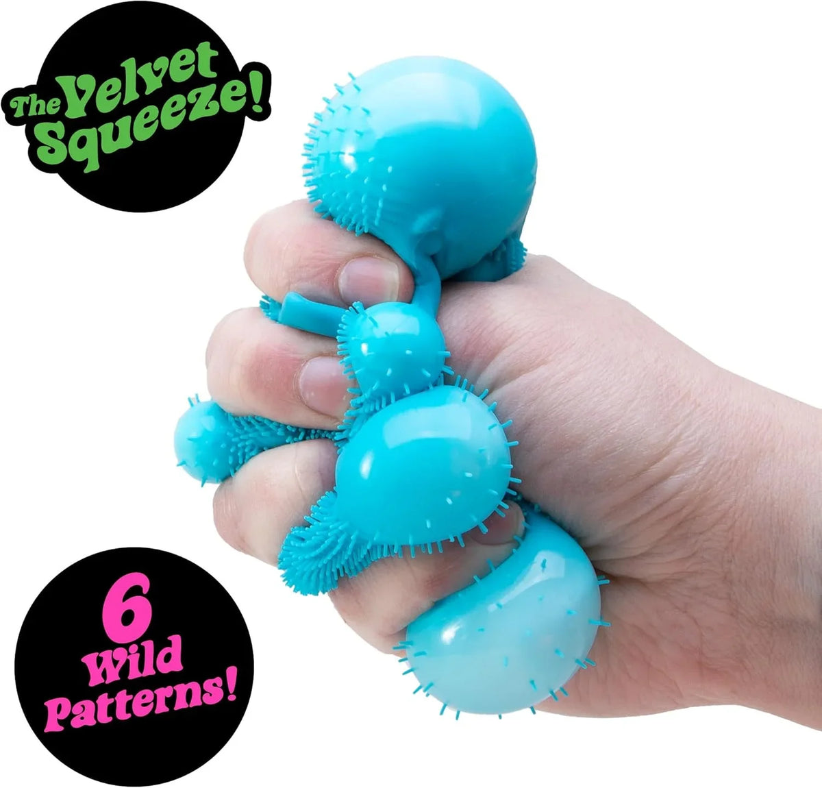 NeeDoh Fuzz Ball Wild Cats Series – Stress Relief Toy