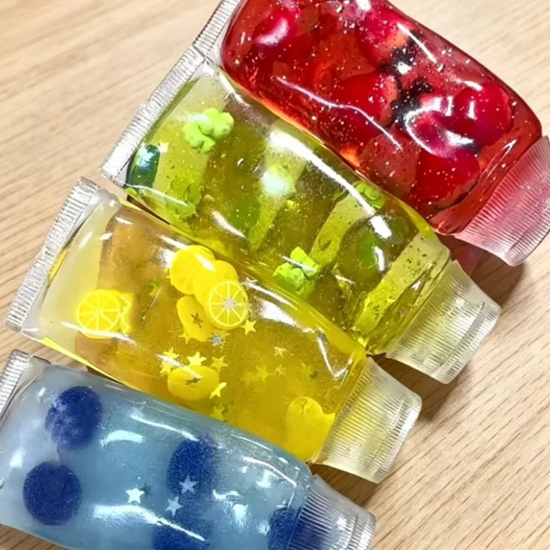 Fruit Toothpaste Squishy Stress Toy — Slow Rising Maltose Squeeze