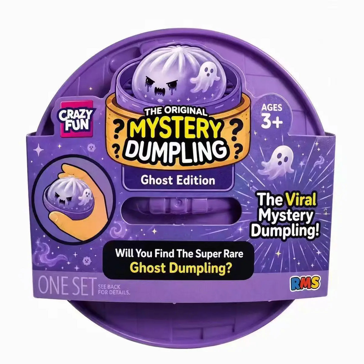 Halloween Ghost Dumpling Squishy 👻