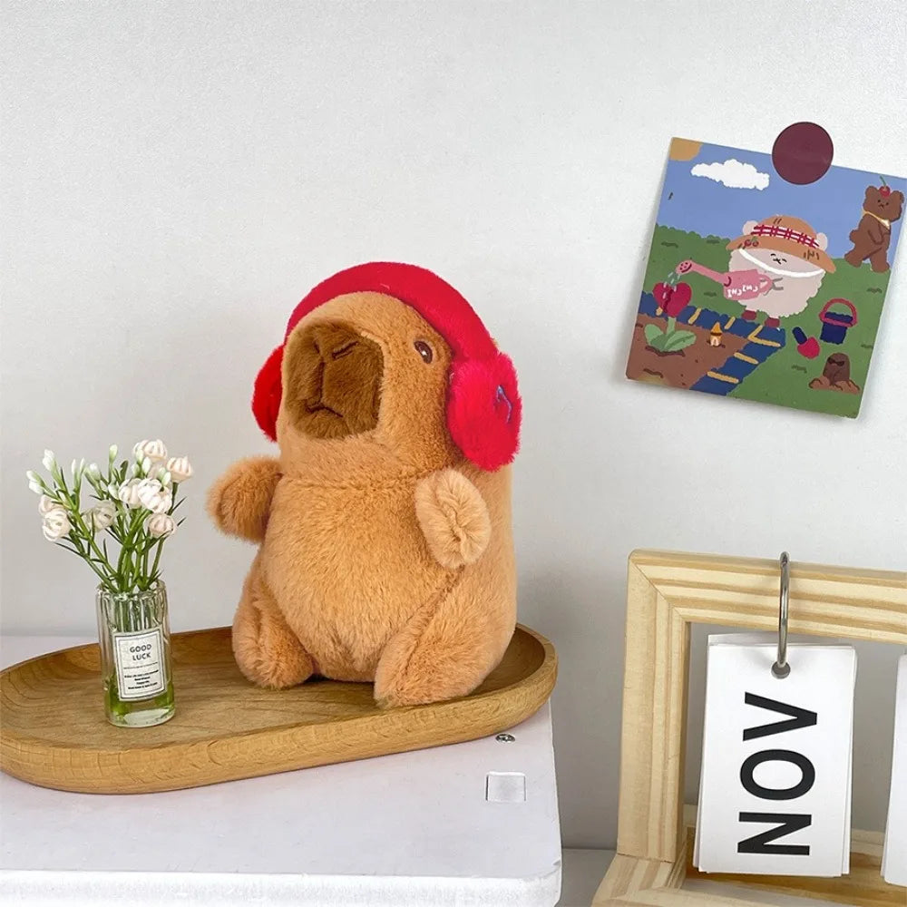 Capybara Hoodie Plush Toy