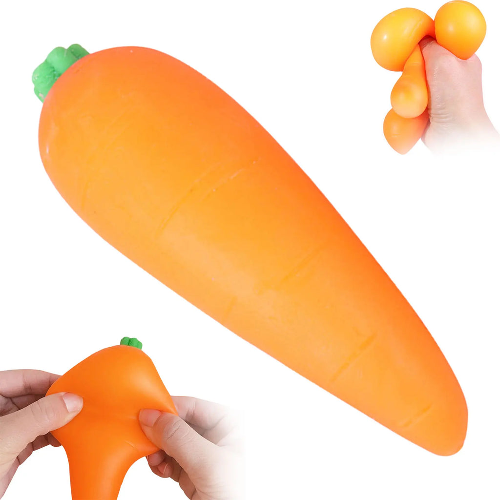 🥕 Giant Carrot Squishy