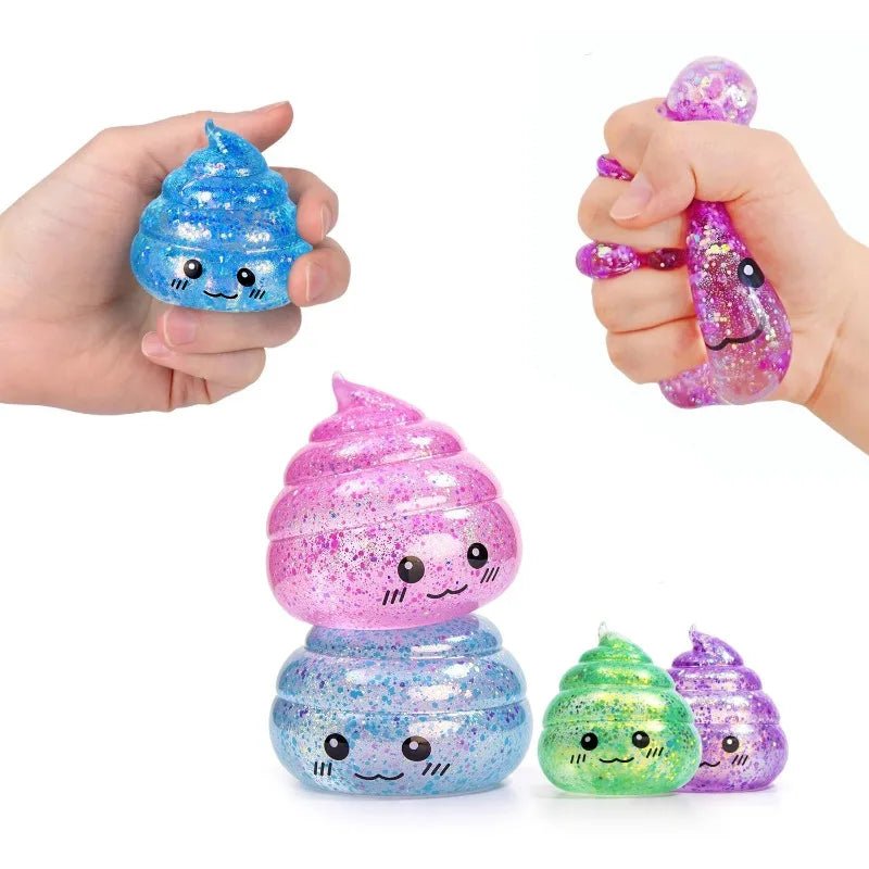 Glitter Squishy Poo