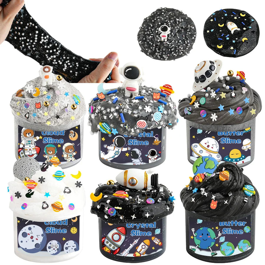 Cloud Slime Kit — 6-Pack Fluffy Slime Set