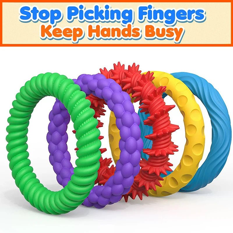 Silicone Worry Stones Fidget Toys