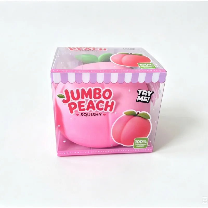 🍑🍓🧀 Jumbo Fruit & Cheese Squishies